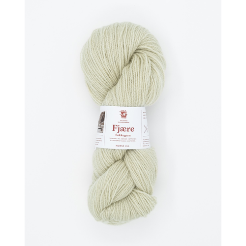 Hillesvåg Fjære sokkegarn 6557 Lys lindegrønn