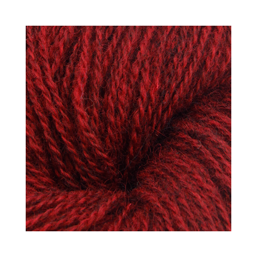 Hillesvåg Tinde Pelsullgarn 2104 Burgunder