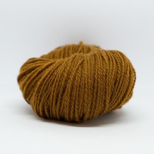 Hillesvåg Sol Lamullgarn 440 Okerbrun