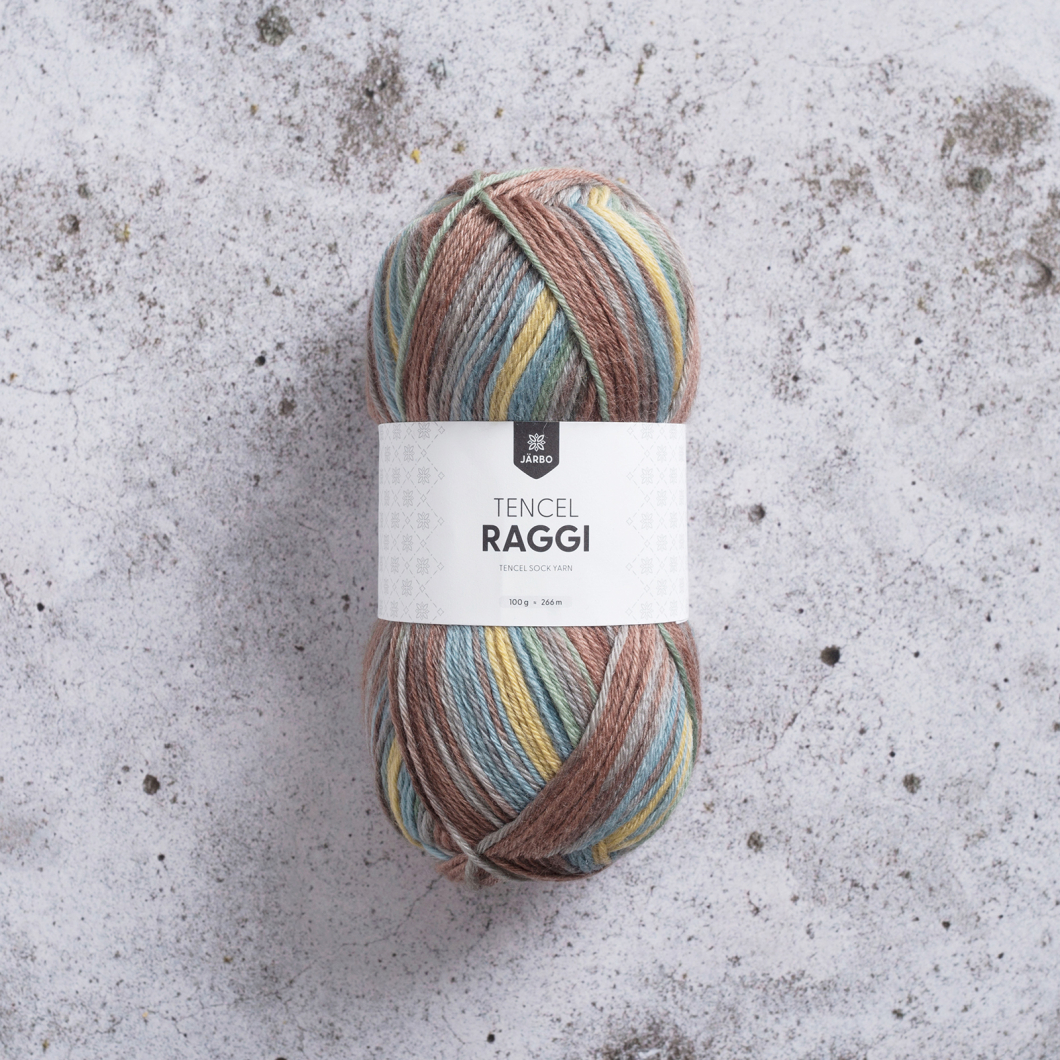 Järbo Tencel Raggi 25015 (multi) Autumn fade