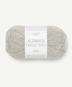 Sandnes Alpakka Følgetråd 1032 Lys Gråmelert