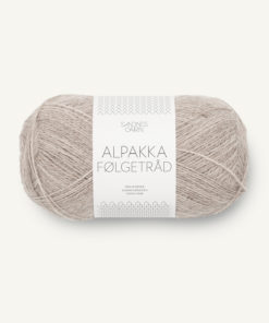 Sandnes Alpakka Følgetråd 2650 Lys beigemelert
