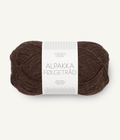 Sandnes Alpakka Følgetråd 3091 Cacao nibs
