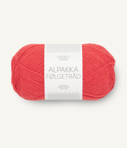 Sandnes Alpakka Følgetråd 4008 Poppy UTGÅTT