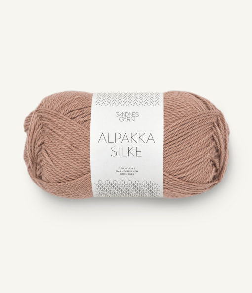 Sandnes Alpakka Silke 3041 Lys Eikenøtt UTGÅTT