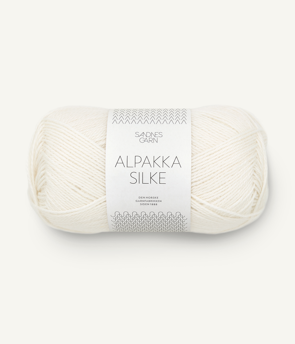 Sandnes Alpakka Silke 1002 Hvit