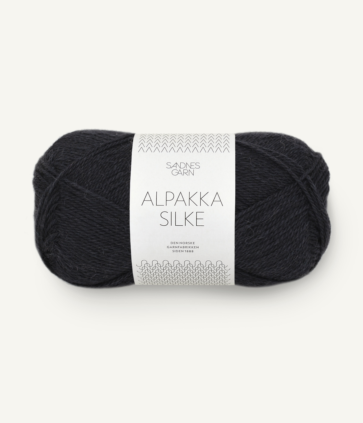 Sandnes Alpakka Silke 1099 Sort