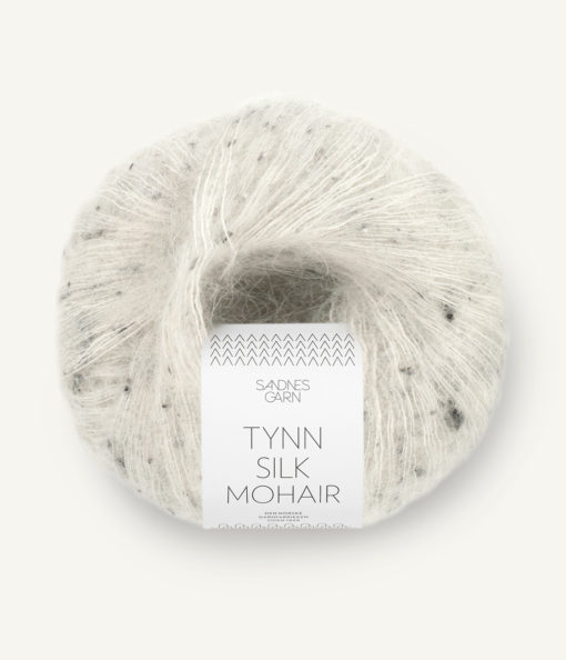 Sandnes Tynn Silk Mohair 1199 Salt'n pepper tweed