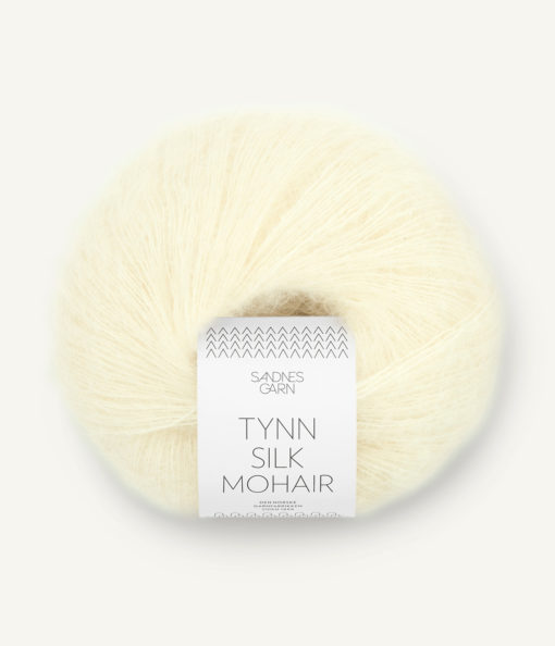 Sandnes Tynn Silk Mohair 2009 Lemon icing