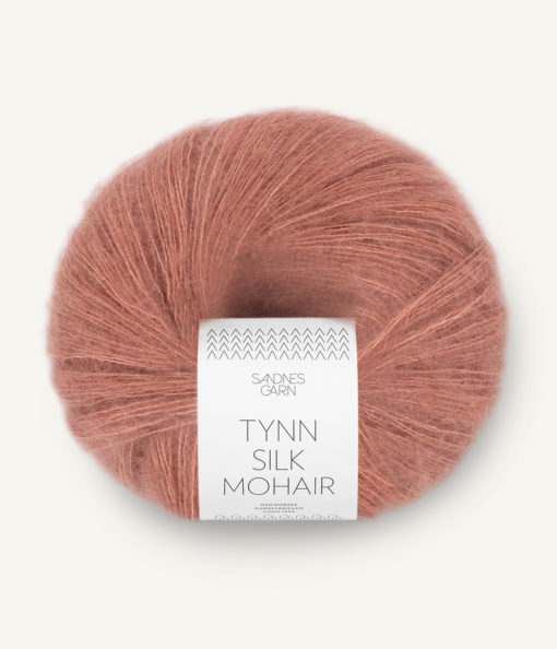 Sandnes Tynn Silk Mohair 3553 Støvet Plommerosa