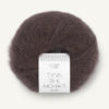 Sandnes Tynn Silk Mohair 3880 Mørk Sjokolade