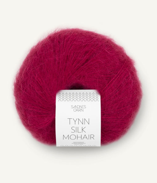 Sandnes Tynn Silk Mohair 4255 Rumba red