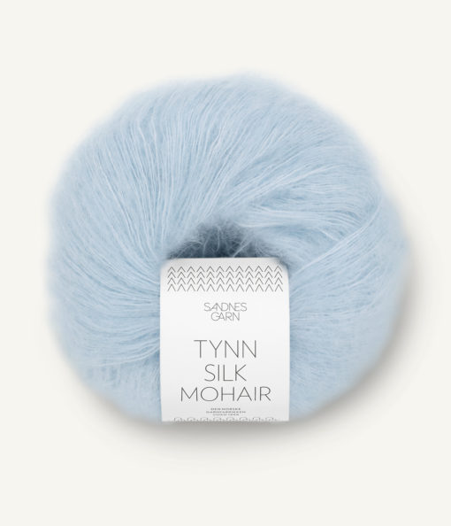 Sandnes Tynn Silk Mohair 6012 Lys Blå
