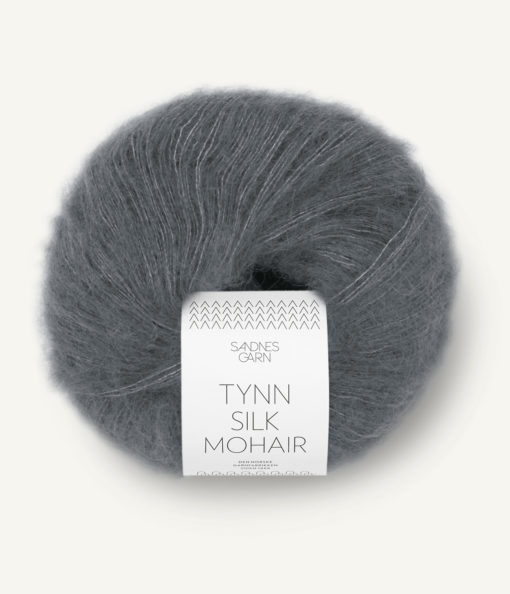 Sandnes Tynn Silk Mohair 6707 Stålgrå UTGÅTT