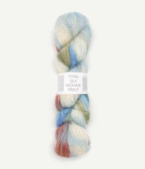 Sandnes Tynn Silk Mohair PRINT 6085 Desert dawn