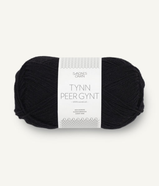 Sandnes Tynn Peer Gynt 1099 Svart