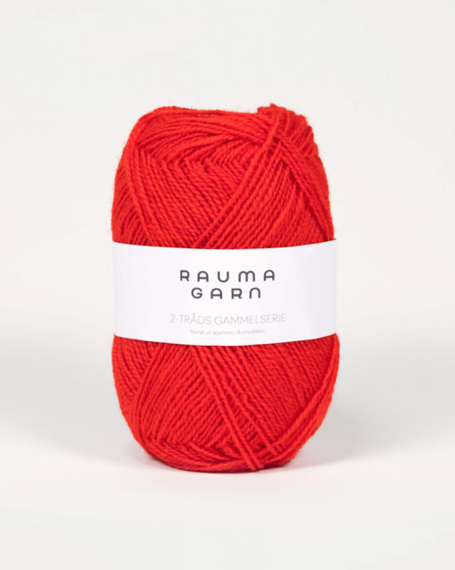 Rauma 2-TR. Gammelserie 0424 Rød