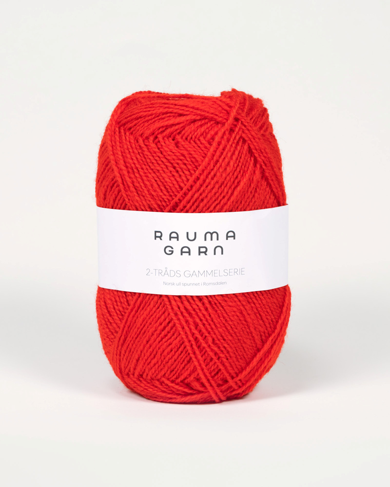 Rauma 2-TR. Gammelserie 0424 Rød
