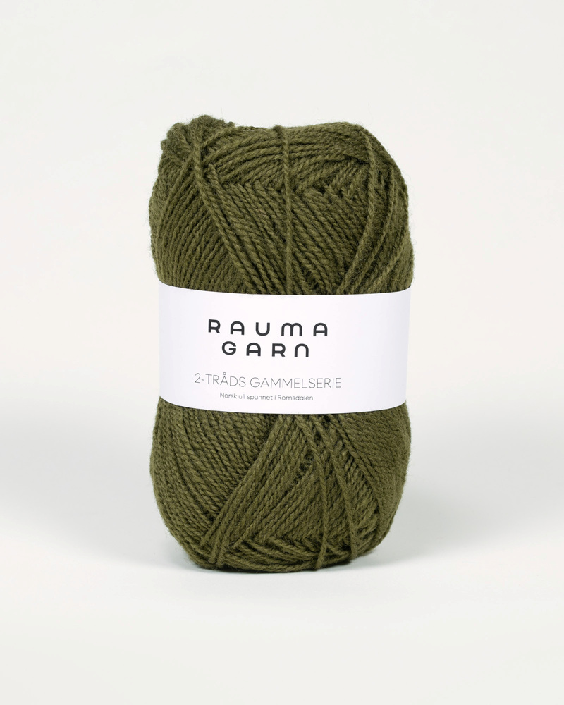 Rauma 2-TR. Gammelserie 0476 Mosegrønn