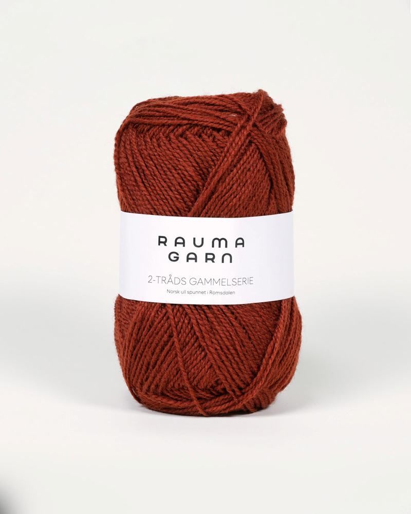Rauma 2-TR. Gammelserie 4904 Kobberrød