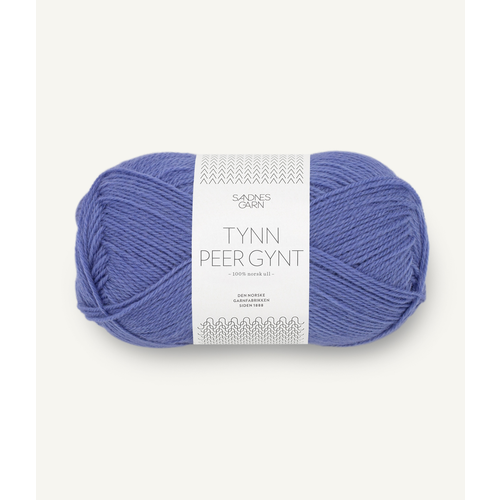 Sandnes Tynn Peer Gynt 5535 Blå Iris UTGÅTT
