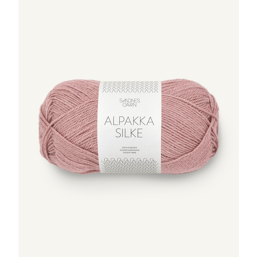 Sandnes Alpakka Silke 4331 Gammelrosa