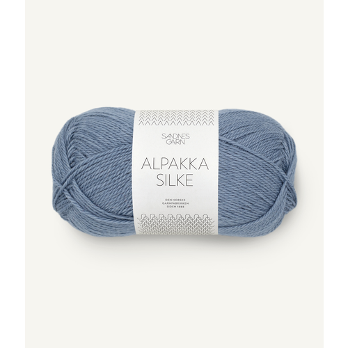 Sandnes Alpakka Silke 6052 Jeansblå