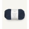 Sandnes Alpakka Silke 6081 Mørk Gråblå
