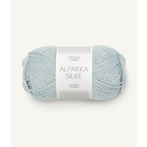 Sandnes Alpakka Silke 7521 Lys Gråblå