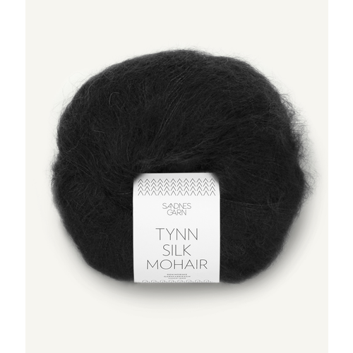 Sandnes Tynn Silk Mohair 1099 Sort