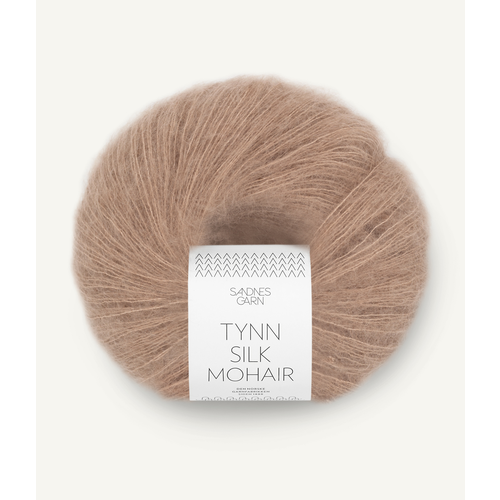 Sandnes Tynn Silk Mohair 3041 Lys Eikenøtt