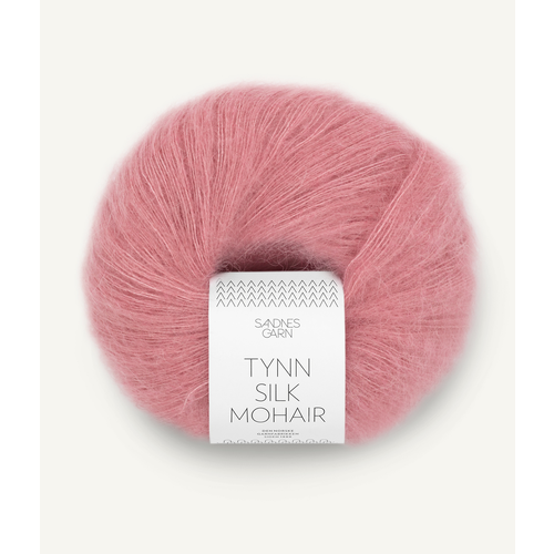 Sandnes Tynn Silk Mohair 4323 Rosa UTGÅTT