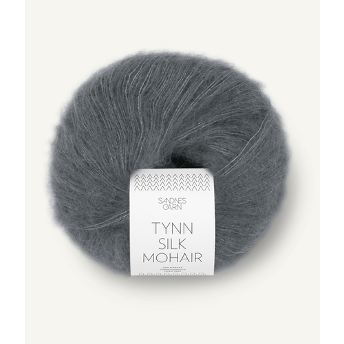 Sandnes Tynn Silk Mohair 6707 Stålgrå UTGÅTT