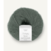 Sandnes Tynn Silk Mohair 9071 Støvet Olivengrønn UTGÅTT