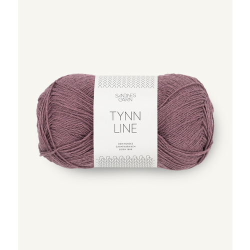 Sandnes Tynn Line 4361 Lys Aubergine UTGÅTT
