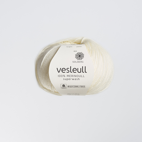 Solberg Vesleull 1002 Hvit