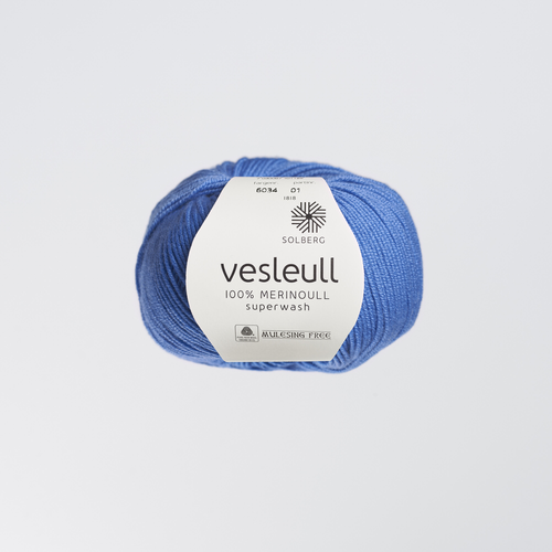 Solberg Vesleull 6034 Himmelblå