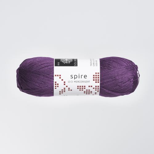 Solberg Spire 4437 Rødlilla 12/3 100g Merc