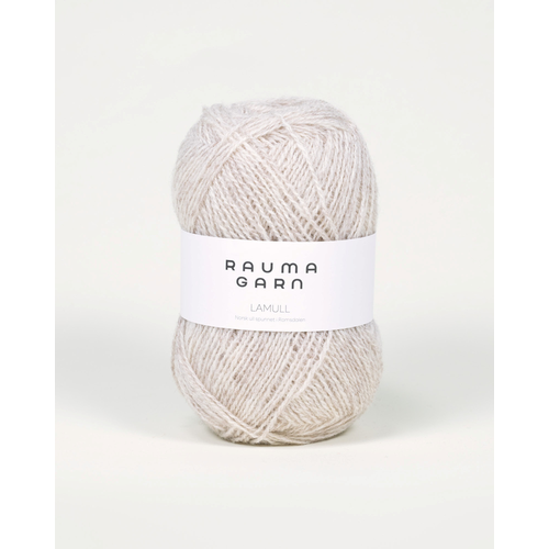 Rauma Lamull 4078 Lys beige melert