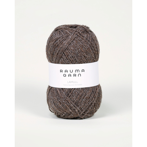 Rauma Lamull 0411 Brun Melert