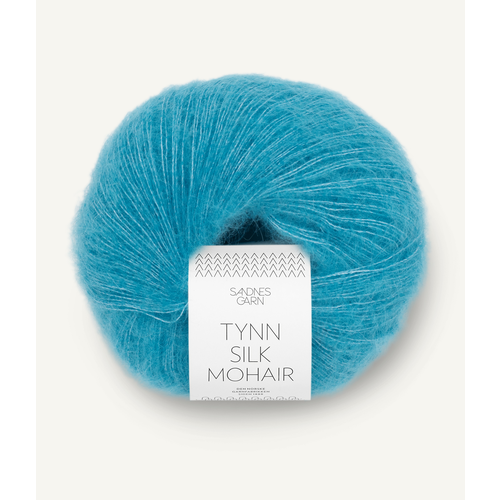 Sandnes Tynn Silk Mohair 6315 Turkis UTGÅTT