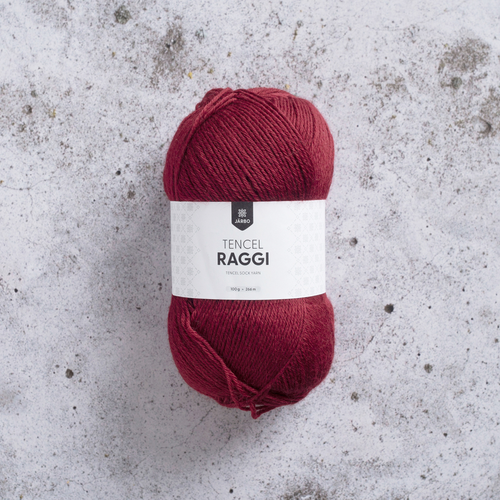 Järbo Tencel Raggi 25004 Poppy red