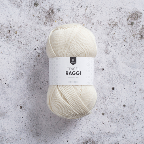 Järbo Tencel Raggi 25000 Natural white