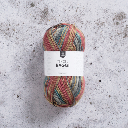 Järbo Tencel Raggi 25014 (multi) Bonfire