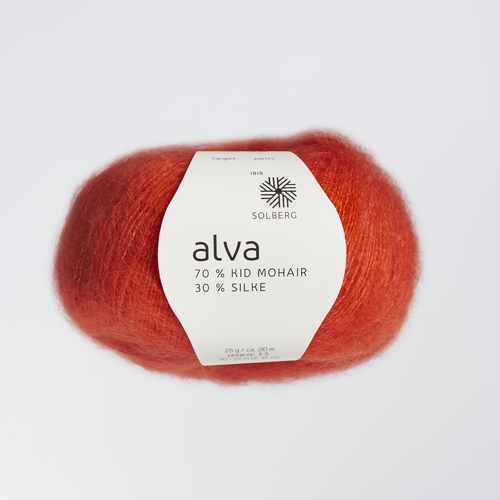 Solberg Alva 4267 Rød (orange)