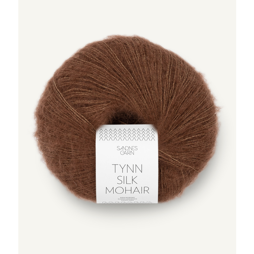 Sandnes Tynn Silk Mohair 3073 Sjokolade