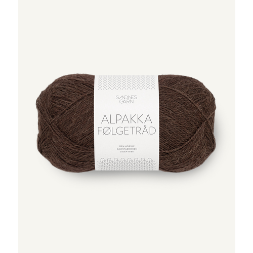 Sandnes Alpakka Følgetråd 3091 Cacao nibs