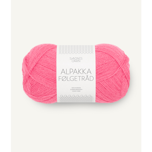 Sandnes Alpakka Følgetråd 4315 Bubblegum pink