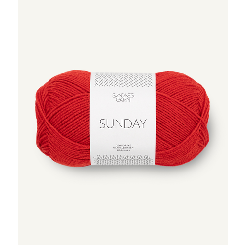 Sandnes Sunday 4018 Scarlet red