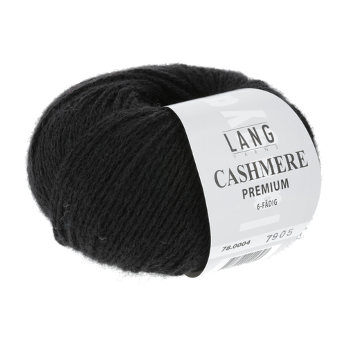 Lang - Cashmere premium - 0004 Sort